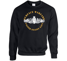 Load image into Gallery viewer, Navy - Surface Warfare Badge - Silver X 300 T Shirt

