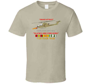 Army - Ah-1 Cobra - Snake Attack - Slicks Are For Kids W Vn Svc  Classic T Shirt, Crewneck Sweatshirt, Hoodie, Long Sleeve