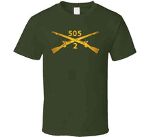 Load image into Gallery viewer, Army -  2nd Bn, 505th Infantry Regiment Branch Wo Txt X 300 T Shirt
