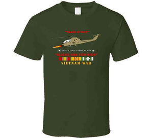 Army - Ah-1 Cobra - Snake Attack - Slicks Are For Kids W Vn Svc Classic T Shirt, Crewneck Sweatshirt, Hoodie, Long Sleeve