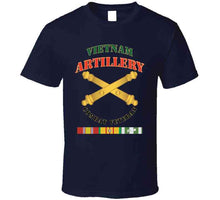 Load image into Gallery viewer, Army - Artillery - Vietnam - Combat Vet T Shirt
