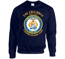 Load image into Gallery viewer, Navy - Uss Columbus Ssn 762 W Txt X 300 T Shirt
