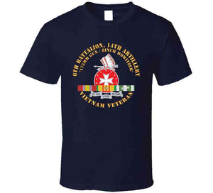 6th Battalion, 14th Artillery Regiment - Dui - Vn Svc Bar - Top X 300 T Shirt