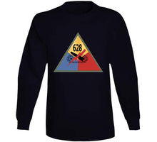Load image into Gallery viewer, Army - 628th Tank Battalion Ssi X 300 Classic T Shirt, Crewneck Sweatshirt, Hoodie, Long Sleeve
