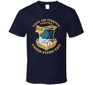 Navy - Naval Air Terminal Norfolk X 300 T Shirt