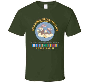 Aac - 33rd Photo Reconnaissance Squadron - Wwii W Eu Svc X 300 Classic T Shirt, Crewneck Sweatshirt, Hoodie, Long Sleeve