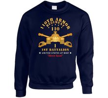 Load image into Gallery viewer, 1st Battalion, 110th Armor Regiment - Above Equal X 300 T Shirt
