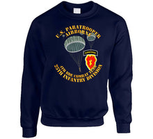 Load image into Gallery viewer, Us Paratrooper - 4th Bde Cbt Tm - 25th Infantry Div Classic T Shirt, Crewneck Sweatshirt, Hoodie, Long Sleeve
