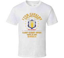 Load image into Gallery viewer, Army - 5th Squadron 17th Cavalry - Air Cav - Camp Gary Owen Korea T Shirt

