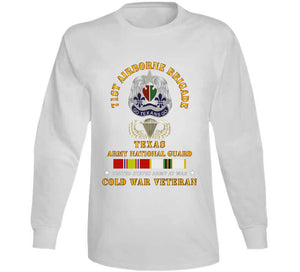 Army - 1st Airborne Bde - Txarng - Cold War Vet Wo Parachute W Cold Svc  X 300 Classic T Shirt, Crewneck Sweatshirt, Hoodie, Long Sleeve