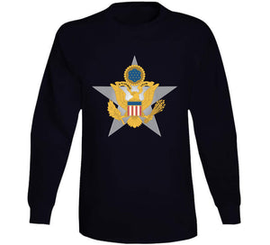 Branch Insignia - Officer - General Staff - White Gradient X 300 Classic T Shirt, Crewneck Sweatshirt, Hoodie, Long Sleeve