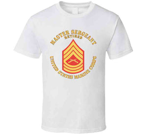 Usmc - Master Sergeant - Retired - X 300 T Shirt