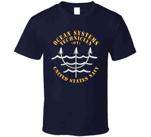 Navy - Rate - Ocean Systems Technician X 300 T Shirt