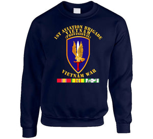 Army - 1st Aviation Brigade (provisional) - Vietnam War W Svc Classic T Shirt, Crewneck Sweatshirt, Hoodie, Long Sleeve