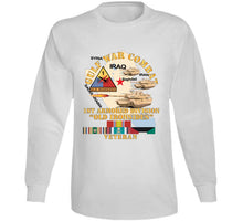 Load image into Gallery viewer, Gulf War Combat Armor Vet W 1st Armored Division X 300 Classic T Shirt, Crewneck Sweatshirt, Hoodie, Long Sleeve
