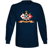 Load image into Gallery viewer, Army - 43rd Signal Battalion W Signal Branch - Br - Ribbon - Dui X 300 T Shirt
