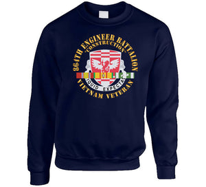 864th Engineer Battalion With Vietnam Service Ribbon X 300 Classic T Shirt, Crewneck Sweatshirt, Hoodie, Long Sleeve