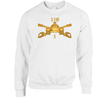 Load image into Gallery viewer, 1st Battalion, 110th Armor Regiment - Ar Branch Wo Txt X 300 Classic T Shirt, Crewneck Sweatshirt, Hoodie, Long Sleeve
