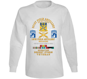 1st Battalion, 201st Artillery, Xviii Abn Corps - Operation Desert Storm Veteran X 300 T Shirt