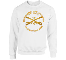 Load image into Gallery viewer, Army - 5th Sqn 17th Cavalry Regiment - Us Army Classic T Shirt, Crewneck Sweatshirt, Hoodie, Long Sleeve

