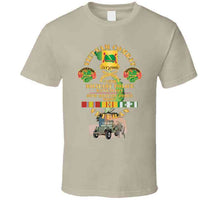 Load image into Gallery viewer, Vietnam Combat Vet - 716th Mp Bn, 89th Mp Group W  Dui - Br  W Mp Patrol Jeep W Vn Svc X 300 T Shirt
