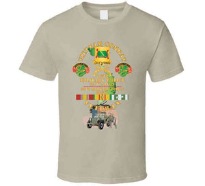 Vietnam Combat Vet - 716th Mp Bn, 89th Mp Group W  Dui - Br  W Mp Patrol Jeep W Vn Svc X 300 T Shirt