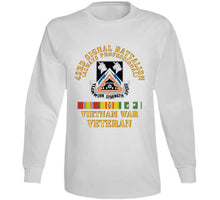 Load image into Gallery viewer, Army - 43rd Signal Battalion - Vietnam War Veteran - Dui W Vn Svc X 300 T Shirt
