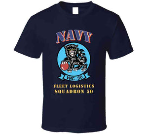 Big Navy - Fleet Logistics Squadron 50 - Ssi X 300 Classic T Shirt, Crewneck Sweatshirt, Hoodie, Long Sleeve