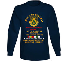 Load image into Gallery viewer, Army - Cold War Vet - Troop A, 240th Cavalry Regiment - Owensboro, Kentucky W Cold Svc Classic T Shirt, Crewneck Sweatshirt, Hoodie, Long Sleeve
