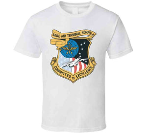 Navy - Naval Air Terminal Norfolk Wo Txt X 300 T Shirt