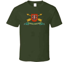 Load image into Gallery viewer, Army - 7th Special Forces Group - Flash W Br - Ribbon X 300 T Shirt

