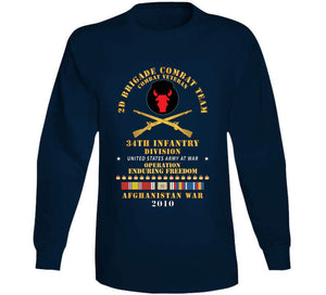 2nd Brigade Combat Team, 34th Id - Enduring Freedom Combat Veteran X 300 T Shirt