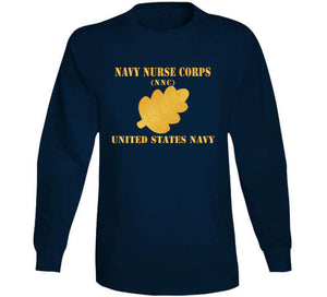 Navy - Navy Nurse Corps Pin Branch W Txt X 300 T Shirt