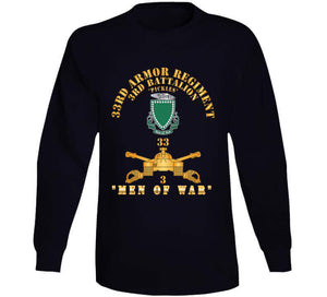 3rd Bn 33rd Armor Branch W 33rd Armor Pickles Dui - Men Of War -  X 300 T Shirt