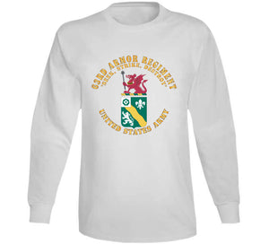 Army - Coa - 63rd Armor W Txt X 300 T Shirt