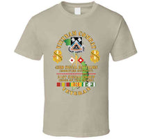 Load image into Gallery viewer, Army - Vietnam Combat Veteran - 43rd Signal Bn,  21st Signal Group  Dui  W Vn Svc X 300 T Shirt
