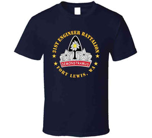 Army - 31st Engineer Battalion - Fort Lewis, Wa Classic T Shirt, Crewneck Sweatshirt, Hoodie, Long Sleeve