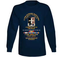 Load image into Gallery viewer, Army - 113th Support Battalion - Camp Holland Afghanistan Vet W Afghan Svc X 300 T Shirt
