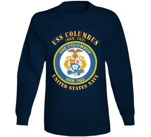 Navy - Uss Columbus Ssn 762 W Txt X 300 T Shirt