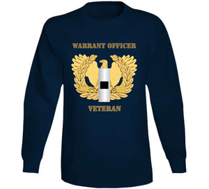 Emblem - Warrant Officer - Wo1 - Veteran X 300 Classic T Shirt, Crewneck Sweatshirt, Hoodie, Long Sleeve