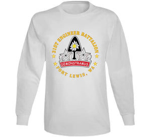 Army - 31st Engineer Battalion - Fort Lewis, Wa Classic T Shirt, Crewneck Sweatshirt, Hoodie, Long Sleeve