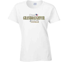 Load image into Gallery viewer, Proud Granddaughter X 300 Ladies T Shirt
