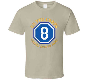 Army  - Us Viii Corps - Us Army W Ssi X 300 T Shirt