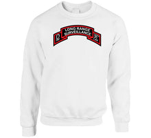 Load image into Gallery viewer, Ssi - D Trp,  38th Cavalry (long Range Surveillance) scroll X 300 Classic T Shirt, Crewneck Sweatshirt, Hoodie, Long Sleeve

