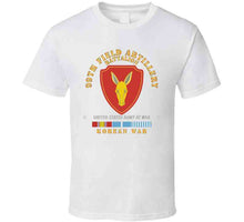 Load image into Gallery viewer, Army  - 99th Field Artillery Battalion - Korean War W Kor Svc X 300 T Shirt
