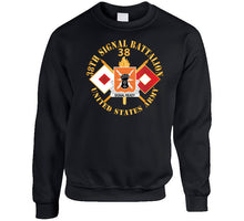 Load image into Gallery viewer, Army - 38th Signal Battalion - Dui - Us Army W Bn Number - Sig Br X 300 T Shirt
