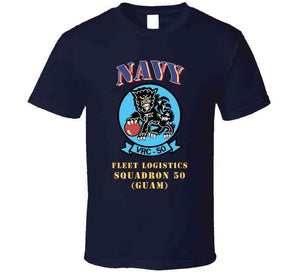 Big Navy - Fleet Logistics Squadron 50 - Ssi - Guam X 300 T Shirt