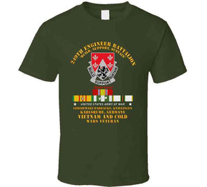 Army - 249th Engineer Bn - Karlsruhe, Germany W Vn And Cold Svc Classic T Shirt, Crewneck Sweatshirt, Hoodie, Long Sleeve