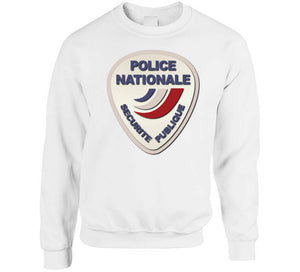 Police Nationale France Police without Text Classic T Shirt, Crewneck Sweatshirt, Hoodie, Long Sleeve