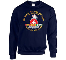 Load image into Gallery viewer, 6th Battalion, 14th Artillery Regiment - Dui - Warbonnets - Vn Svc Bar - Top X 300 T Shirt
